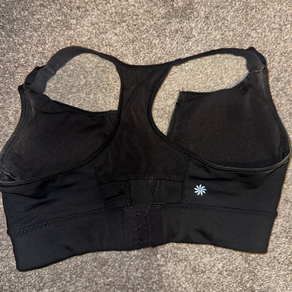 Athleta zip up sports bra